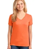 LPC54V Port & Company® Ladies 5.4-oz 100% Cotton  Neon Orange