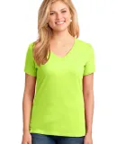 LPC54V Port & Company® Ladies 5.4-oz 100% Cotton  Neon Yellow