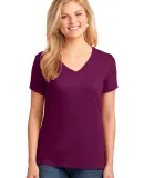 LPC54V Port & Company® Ladies 5.4-oz 100% Cotton  Raspberry