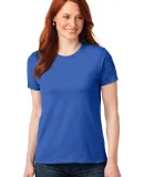 LPC55 Port & Company® Ladies 50/50 Cotton/Poly T- Royal