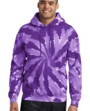 PC146 Port & Company® Essential Tie-Dye Pullover  Purple