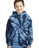 PC146Y Port & Company® Youth Essential Tie-Dye Pu in Navy