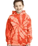 PC146Y Port & Company® Youth Essential Tie-Dye Pu in Orange