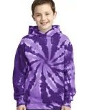 PC146Y Port & Company® Youth Essential Tie-Dye Pu in Purple