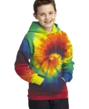 PC146Y Port & Company® Youth Essential Tie-Dye Pu in Rainbow