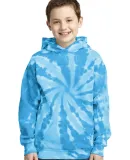 PC146Y Port & Company® Youth Essential Tie-Dye Pu in Turquoise