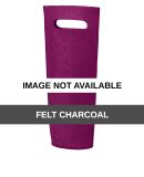 BG902 Port Authority® Felt Wine Tote Felt Charcoal