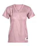 251 Augusta Sportswear Girls Football Tee Light Pink