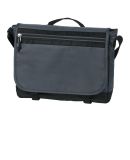 BG301 Port Authority® Nailhead Messenger in Smk gry/nrl bk