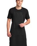 A700 Port Authority® Easy Care Extra Long Bib Apr in Black
