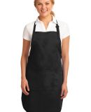 A703 Port Authority® Easy Care Full-Length Apron  in Black