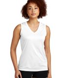 LST352 Sport-Tek Ladies Sleeveless Competitor™ V in White