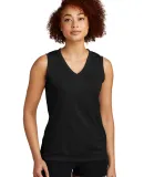 LST352 Sport-Tek Ladies Sleeveless Competitor™ V in Black