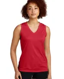 LST352 Sport-Tek Ladies Sleeveless Competitor™ V in True red