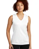 LST352 Sport-Tek Ladies Sleeveless Competitor™ V in White