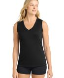 LST352 Sport-Tek Ladies Sleeveless Competitor™ V in Black