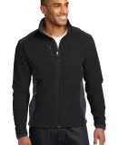 EB232 Eddie Bauer® Full-Zip Sherpa Fleece Jacket Black/Grey Stl