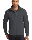 EB224 Eddie Bauer® Full-Zip Microfleece Jacket Grey Steel