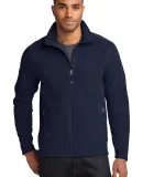 EB224 Eddie Bauer® Full-Zip Microfleece Jacket Navy