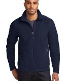 EB224 Eddie Bauer® Full-Zip Microfleece Jacket in Navy