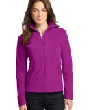 EB225 Eddie Bauer® Ladies Full-Zip Microfleece Ja Deep Magenta