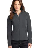 EB225 Eddie Bauer® Ladies Full-Zip Microfleece Ja Grey Steel