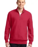 ST283 Sport-Tek® Super Heavyweight 1/4-Zip Pullov in Red