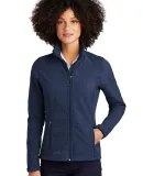 EB533 Eddie Bauer® Ladies Shaded Crosshatch Soft  Blue