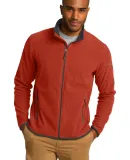 EB222 Eddie Bauer® Full-Zip Vertical Fleece Jacke Cayenne Orange