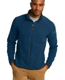 EB222 Eddie Bauer® Full-Zip Vertical Fleece Jacke Deep Sea Blue