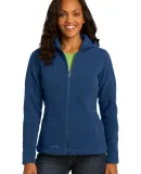 EB206 Eddie Bauer® Ladies Hooded Full-Zip Fleece  Deep Sea Blue