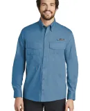 EB606 Eddie Bauer® - Long Sleeve Fishing Shirt Blue Gill