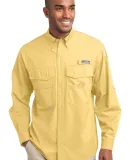 EB606 Eddie Bauer® - Long Sleeve Fishing Shirt Goldenrod Yllw