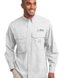 EB606 Eddie Bauer® - Long Sleeve Fishing Shirt White