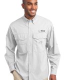 EB606 Eddie Bauer® - Long Sleeve Fishing Shirt in White