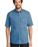 EB608 Eddie Bauer® - Short Sleeve Fishing Shirt Blue Gill