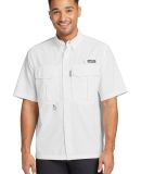 EB602 Eddie Bauer® - Short Sleeve Performance Fis in White