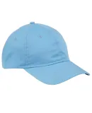 Big Accessories BX880 6-Panel Unstructured Hat LT COLLEGE BLUE