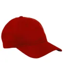 Big Accessories BX880 6-Panel Unstructured Hat RED