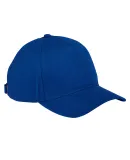 BX034 Big Accessories 5-Panel Brushed Twill Cap ROYAL