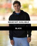 AJ8700 Monster Fleece Hooded Pullover Sweatshirt Black