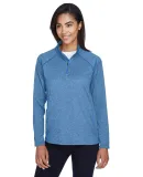 DG440W Devon & Jones Ladies' Stretch Tech-Shell?Co FRENCH BLUE HTHR