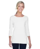 DP192W Devon & Jones Ladies' Perfect Fit?Ballet Br WHITE