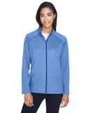 DG420W Devon & Jones Ladies' Stretch Tech-Shell Co FRENCH BLUE HTHR