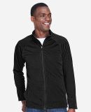 DG420 Devon & Jones Men's Stretch Tech-Shell?Compa in Black
