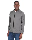 DG420 Devon & Jones Men's Stretch Tech-Shell?Compa DK GREY HEATHER