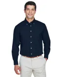 D620 Devon & Jones Men's Crown Collection Solid Br NAVY