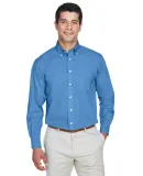 D620 Devon & Jones Men's Crown Collection Solid Br FRENCH BLUE