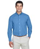 D620 Devon & Jones Men's Crown Collection Solid Br in French blue
