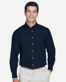 D620 Devon & Jones Men's Crown Collection Solid Br in Navy